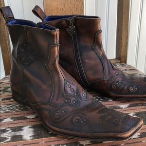 Men’s 10 Mark Nason Rock Lives Boots